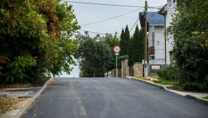 Felújították az Őrség utcát
